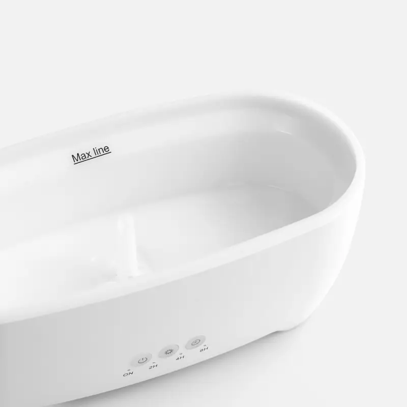 Увлажнитель-ароматизатор Steam Spin, белый с серым