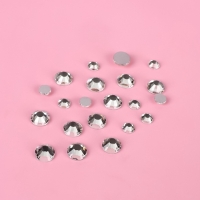 Стразы холод.фикс. SS4-SS20(наб 400шт цена за наб) серебряный АУ