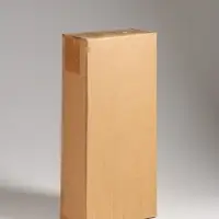 Ваза стекло настольная "Эйми" 29,5х13 см, серый