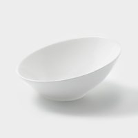 Салатник Hanna Kn&ouml;vell, 25.5&times;23 см, фарфор, белый