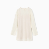 Платье женское с подкладом MINAKU: Casual Collection цвет белый ,р-р 48 Платье женское с подкладом MINAKU: Casual Collection цвет белый ,р-р 48