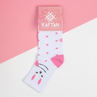 Носки женские новогодние "Зайчик", размер 36-40