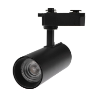 Трековый светильник, Luazon Lighting, TSL-012, 20 W, 1400 Lm, 2800K, черный Трековый светильник, Luazon Lighting, TSL-012, 20 W, 1400 Lm, 2800K, черный