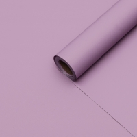 Пленка для цветов тонированная, матовая, светло-сиреневая, 0,5 х 10 м, 65 мкм