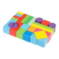 Кубики детские деревянные 27 деталей