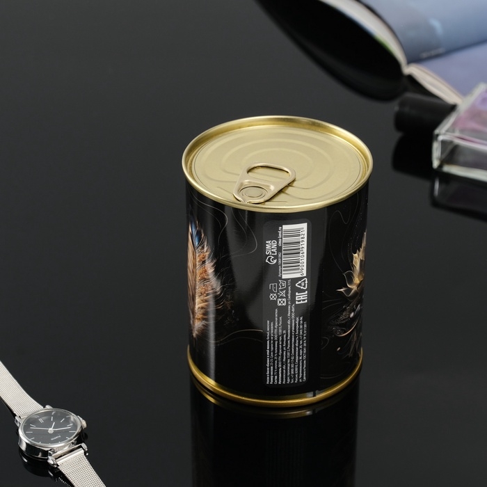 Подарочные носки в банке &laquo;Баланс в этой жизни&raquo;, (внутри носки женские, цвет белый)