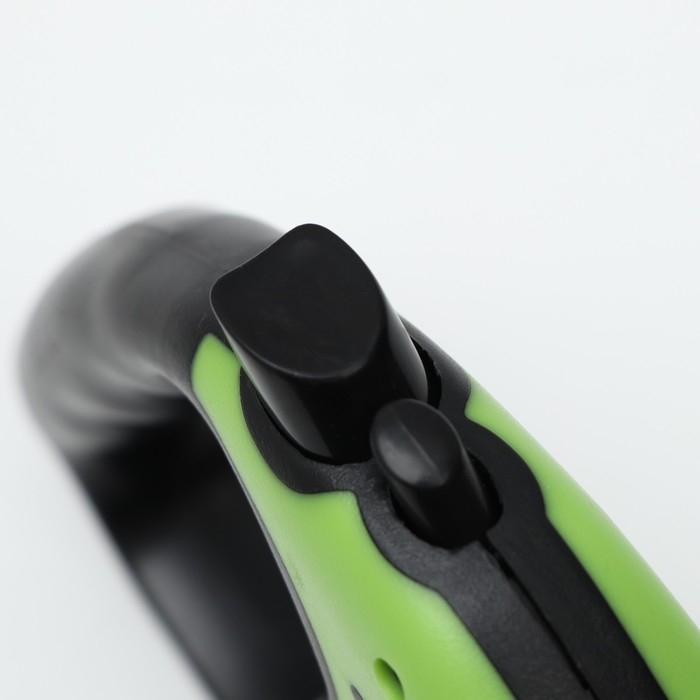 Рулетка "Зарница" , 3 м, до 11,5 кг, чёрно-зелёная