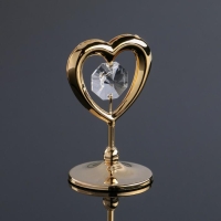 Сувенир «Сердце" мини, с кристаллами Сувенир «Сердце" мини, с кристаллами