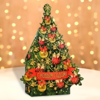 Подарочная коробка "Ёлка", 16,5 х 8,5 х 27 см Подарочная коробка "Ёлка", 16,5 х 8,5 х 27 см