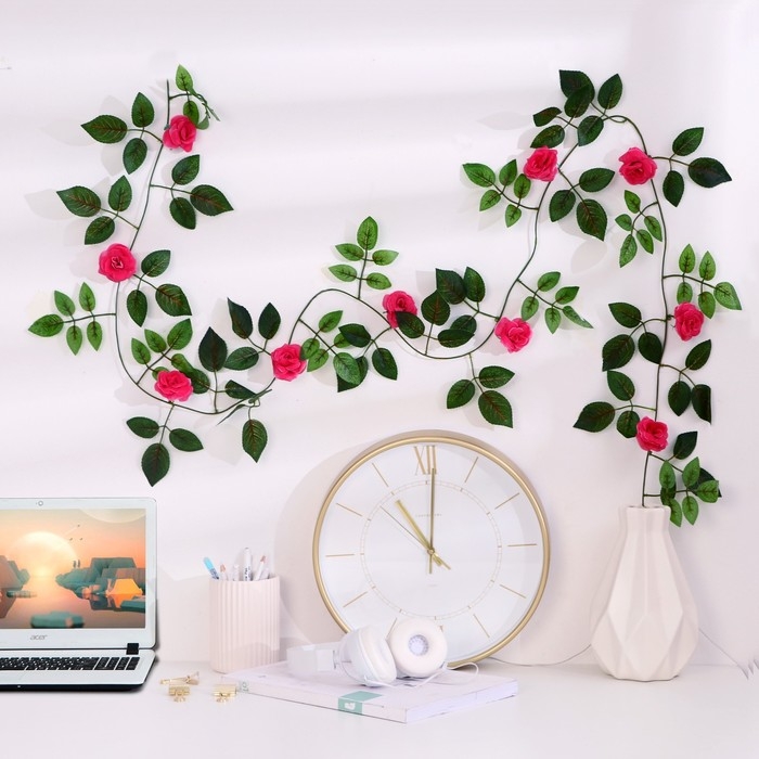 Лиана Лиана "Роза чайная" 1,9 м (цена за 1 шт, в упаковке 2 шт) микс