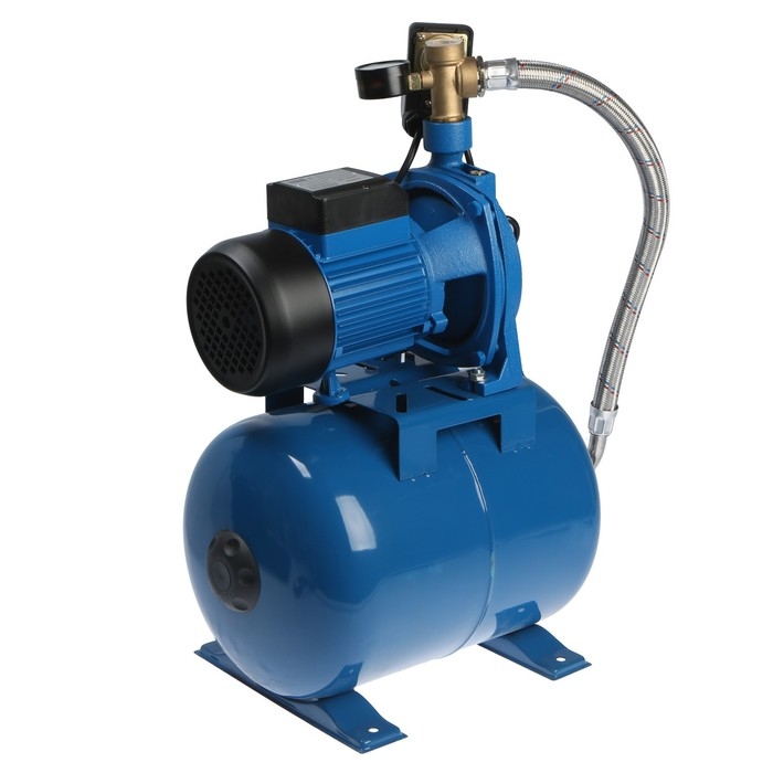 Насосная станция JEMIX АППН-100-30, 750 Вт, напор 30 м, 100 л/мин, бак 24 л Насосная станция JEMIX АППН-100-30, 750 Вт, напор 30 м, 100 л/мин, бак 24 л