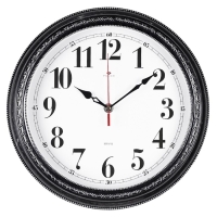Часы настенные, интерьерные "Классика", бесшумные, d-28.5 см Часы настенные, интерьерные "Классика", бесшумные, d-28.5 см