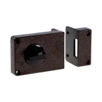 Замок дверной LOCKLAND, накладной, 100х70х55 мм, цвет коричневый