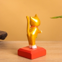 Сувенир на подставке &laquo;Кошка с сумочкой&raquo;, 5&times;5&times;11 см, дерево