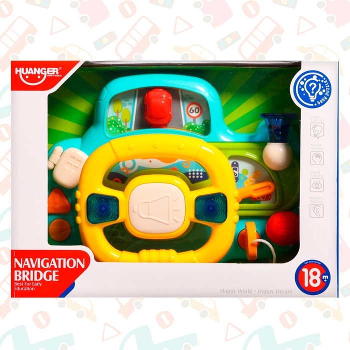 Музыкальный руль &laquo;Маленький шофёр&raquo;, световые, звуковые эффекты