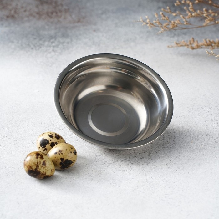 Миска из нержавеющей стали &laquo;Мэйли&raquo;, 250 мл, 13&times;4 см