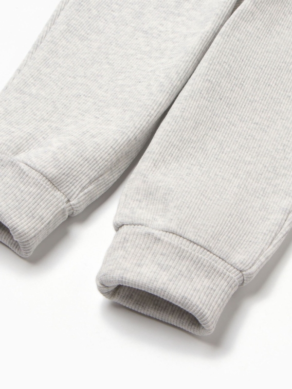 Брюки детские MINAKU, цвет серый меланж, рост 74-80 см