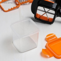 Щипцы - овощерезка &laquo;Чудотворец&raquo;, универсальные 5 в 1, 12,5&times;7,8&times;21,3 см, цвет МИКС