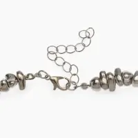 Колье "Сердце" водопад, цветной