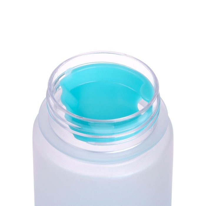 Бутылка для воды, напитков, спортивная, в школу, 500 мл, My bottle,19.5 х 6 см, голубая