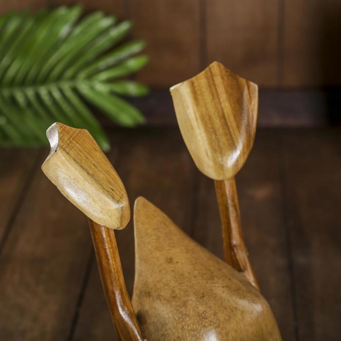 Подставка под бутылку &laquo;Классическая уточка&raquo;, 37&times;28&times;13 см, дерево