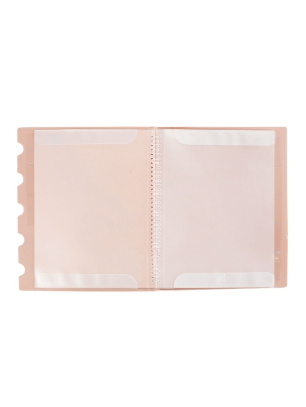 Нотная папка - 30 файлов 60 листов розовая