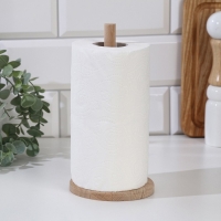 Подставка для бумажных полотенец деревянная 11х11х21 см Подставка для бумажных полотенец деревянная 11х11х21 см