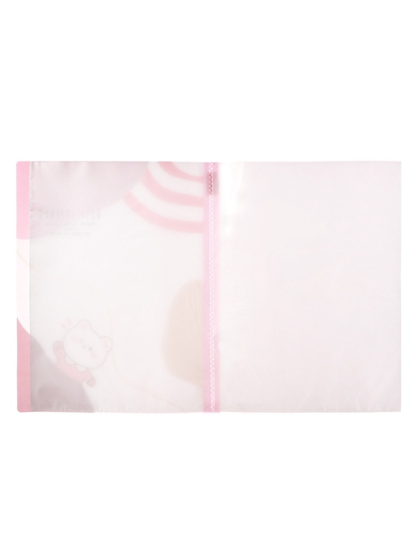 Папка формат А4 с 30 прозрачными файлами МИКС Зверята