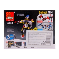 Конструктор Робот "Космический исследователь", 3 в1 0384 33 детали Конструктор Робот "Космический исследователь", 3 в1 0384 33 детали