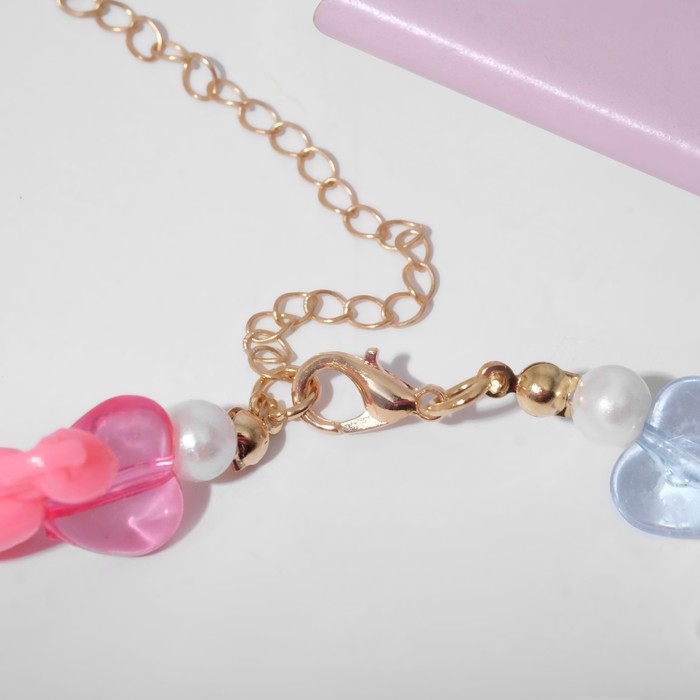 Бусы детские &laquo;Выбражулька&raquo; игрушки, цветные, 38 см с удлинителем