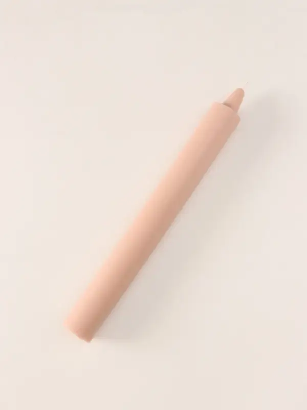 Ароматическая свеча парафиновая хозяйственная, 2.4&times;21 см, 80 г, капучино