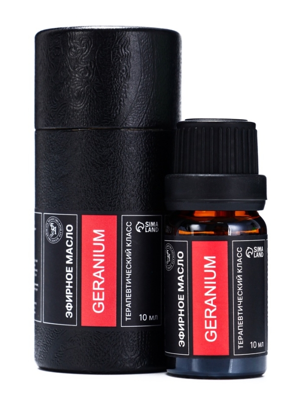 Эфирное масло "Герань", 10 мл, в тубусе