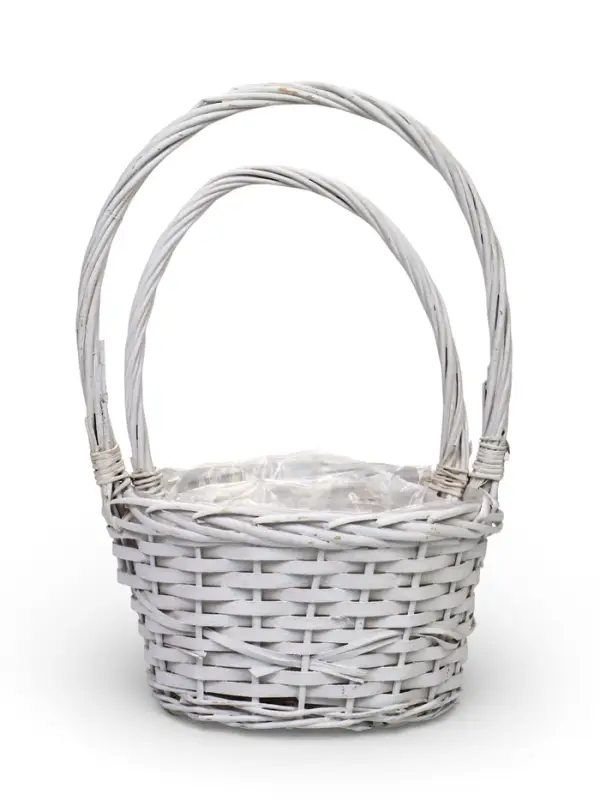 Набор корзин, 2 шт, 20х11х15/34 см, 25х20х14/42 см, из ивовой лозы