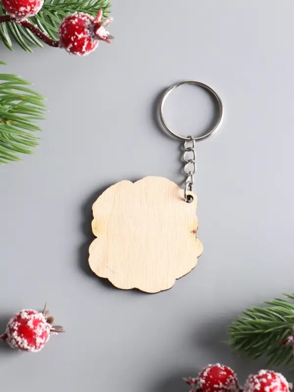 Брелок новогодний 2026 &laquo;Пусть сбываются мечты&raquo;, размер брелока 4&times;4 см