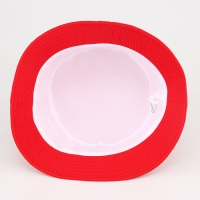 Панама детская для девочки, цвет красный, р-р 52-54