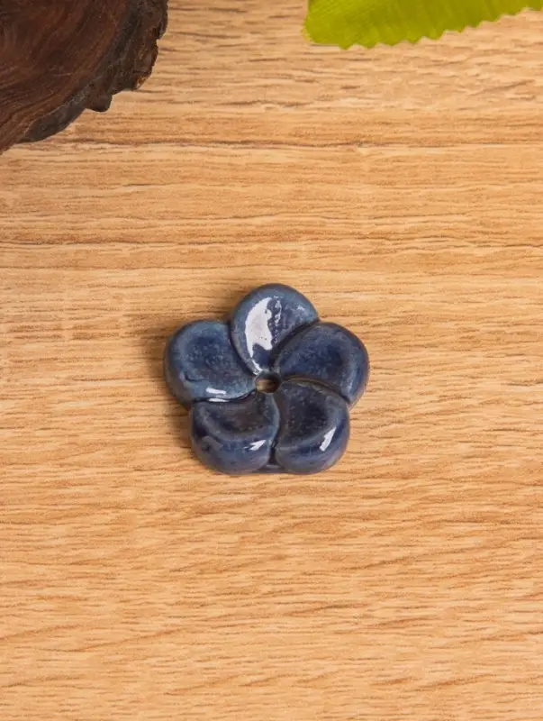 Подставка под благовония "Цветок" керамика, цв. МИКС, 3х3х0,5 см