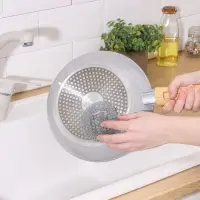 Губка для посуды Доляна, металлическая, 9&times;9&times;2 см