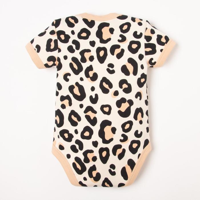 Боди Крошка Я &laquo;Леопард&raquo;, рост 80-86 см
