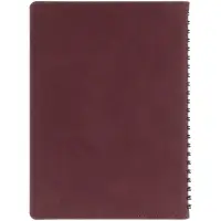 Ежедневник Spring Urban на заказ, недатированный, бордовый