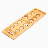 Настольная игра на логику "Калах. Манкала", 48 камешков, 16 &times; 9.5 см