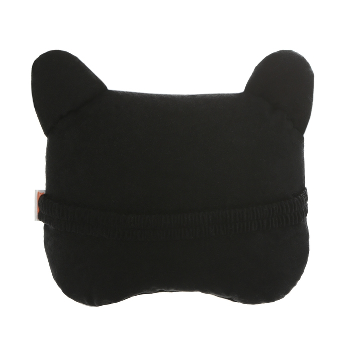 Подушка на подголовник МАТЕХ CUTIE LINE, 30 х 25 х 10 см, коричневый, белый