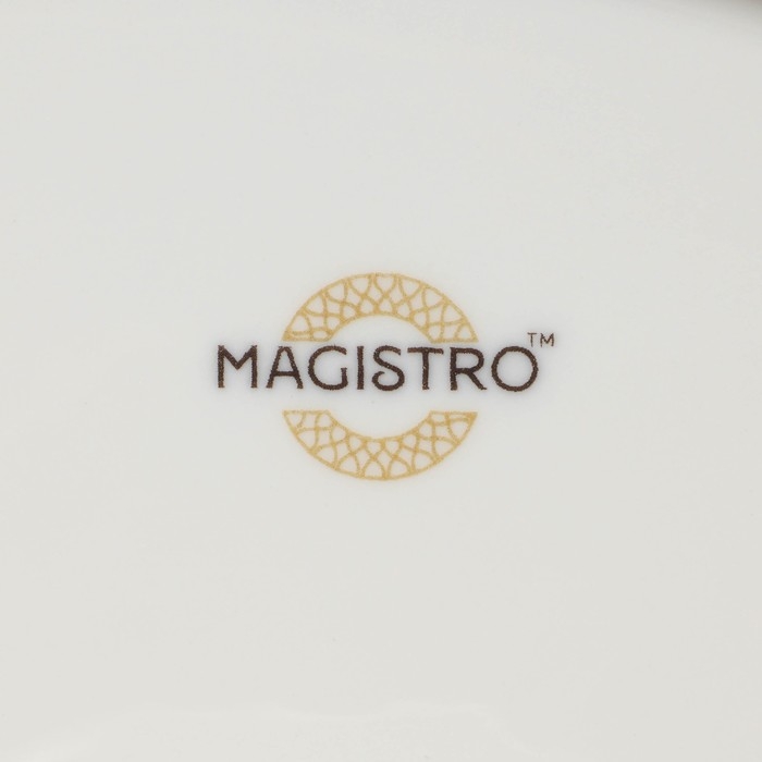Салатник фарфоровый Magistro Kingdom, 1,8 л, 23&times;22,5&times;8 см
