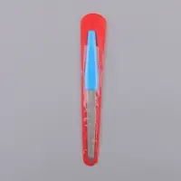 Пилка металлическая для ногтей, 15 см, в чехле, МИКС