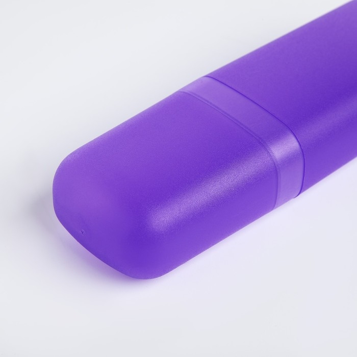 Футляр для очков на застёжке, длина 16,7 см, цвет МИКС