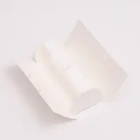 Коробка складная под конфеты, пирожные с лентой, белый, 14&times;6&times;4 см