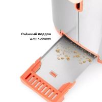 Тостер для хлеба с поддоном КТ-6216 - 980 Вт