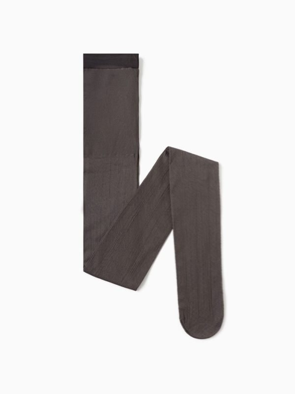 Женские колготки MINAKU 100 ден, цвет графит, размер 3/M