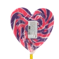 Карамель на палочке &laquo;Лолли Сердце Биг&raquo;, микс 140 г