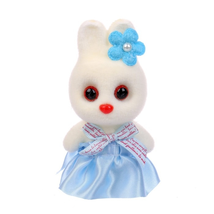 Игрушка из пенопласта &laquo;Зайка с цветком&raquo;, 13 см