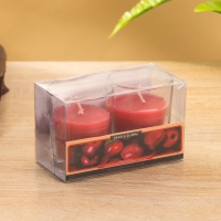 Набор свечей "DAZZLE CANDLE" 70 гр, красное яблоко Набор свечей "DAZZLE CANDLE" 70 гр, красное яблоко